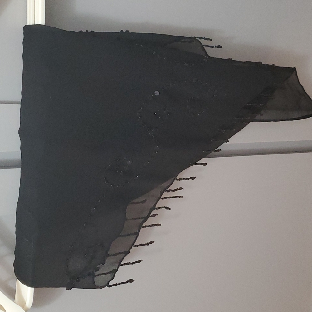Wrap/shawl black